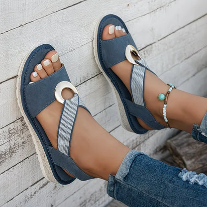 Sandalias de mujer: cómodas con un diseño elegante.