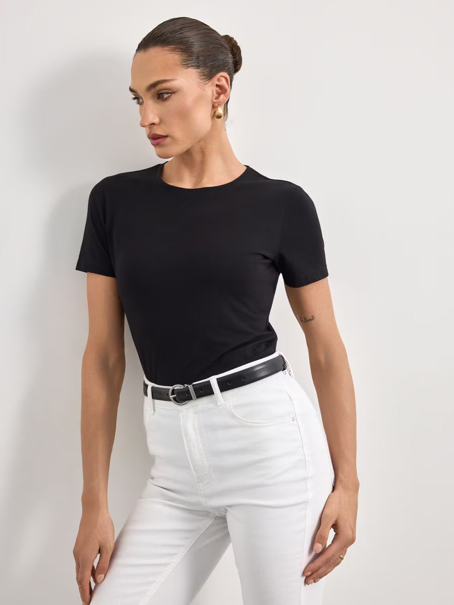 Camiseta de algodón color blanco