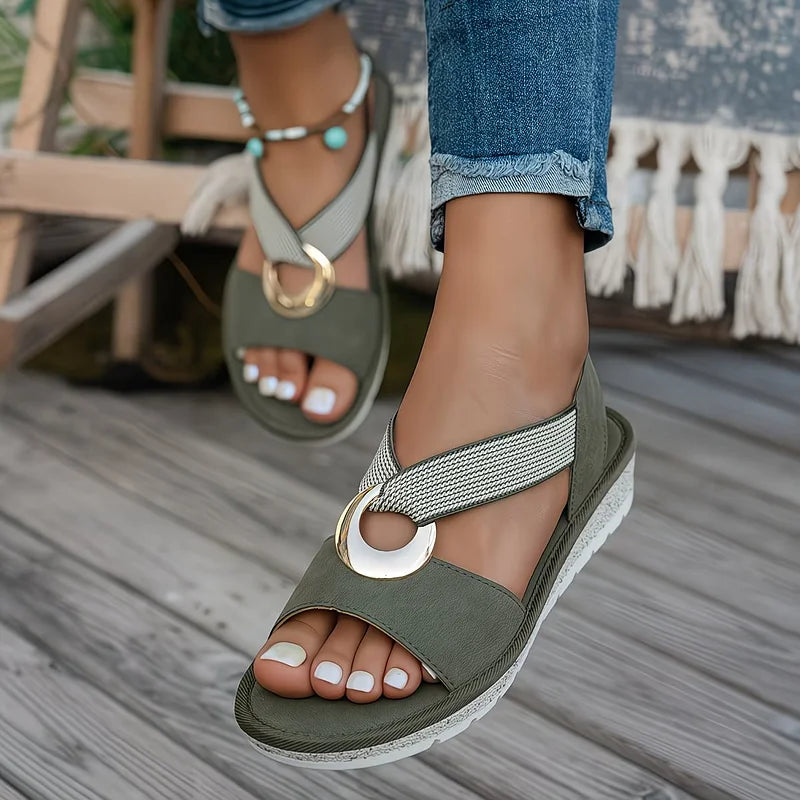 Sandalias de mujer: cómodas con un diseño elegante.