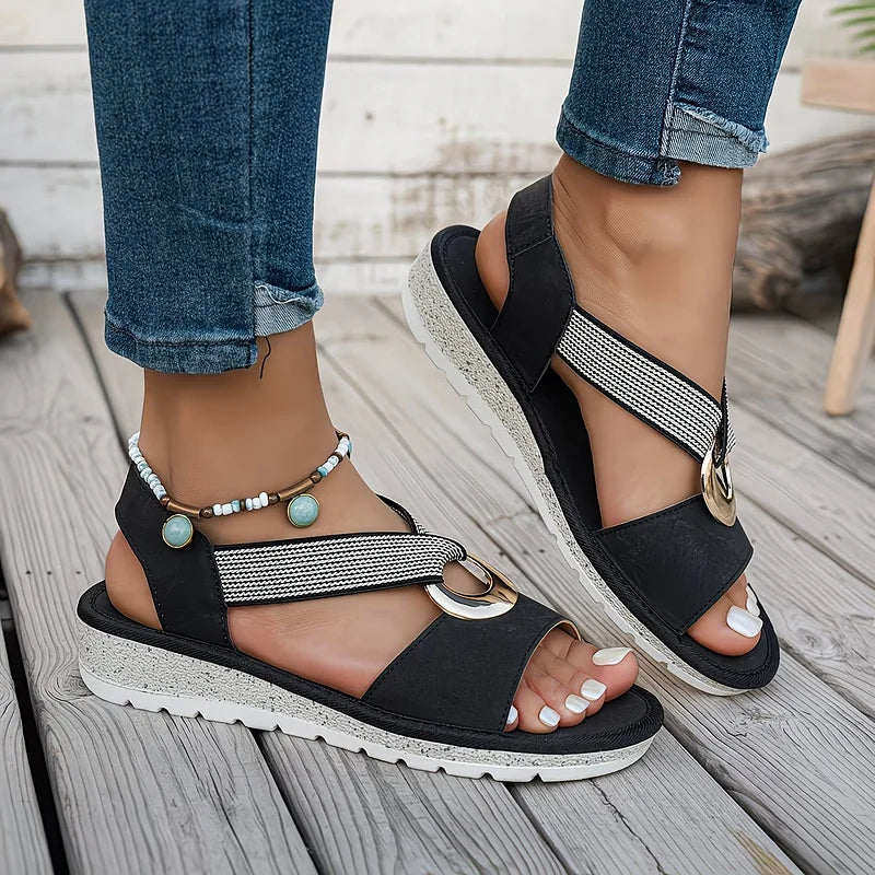 Sandalias de mujer: cómodas con un diseño elegante.