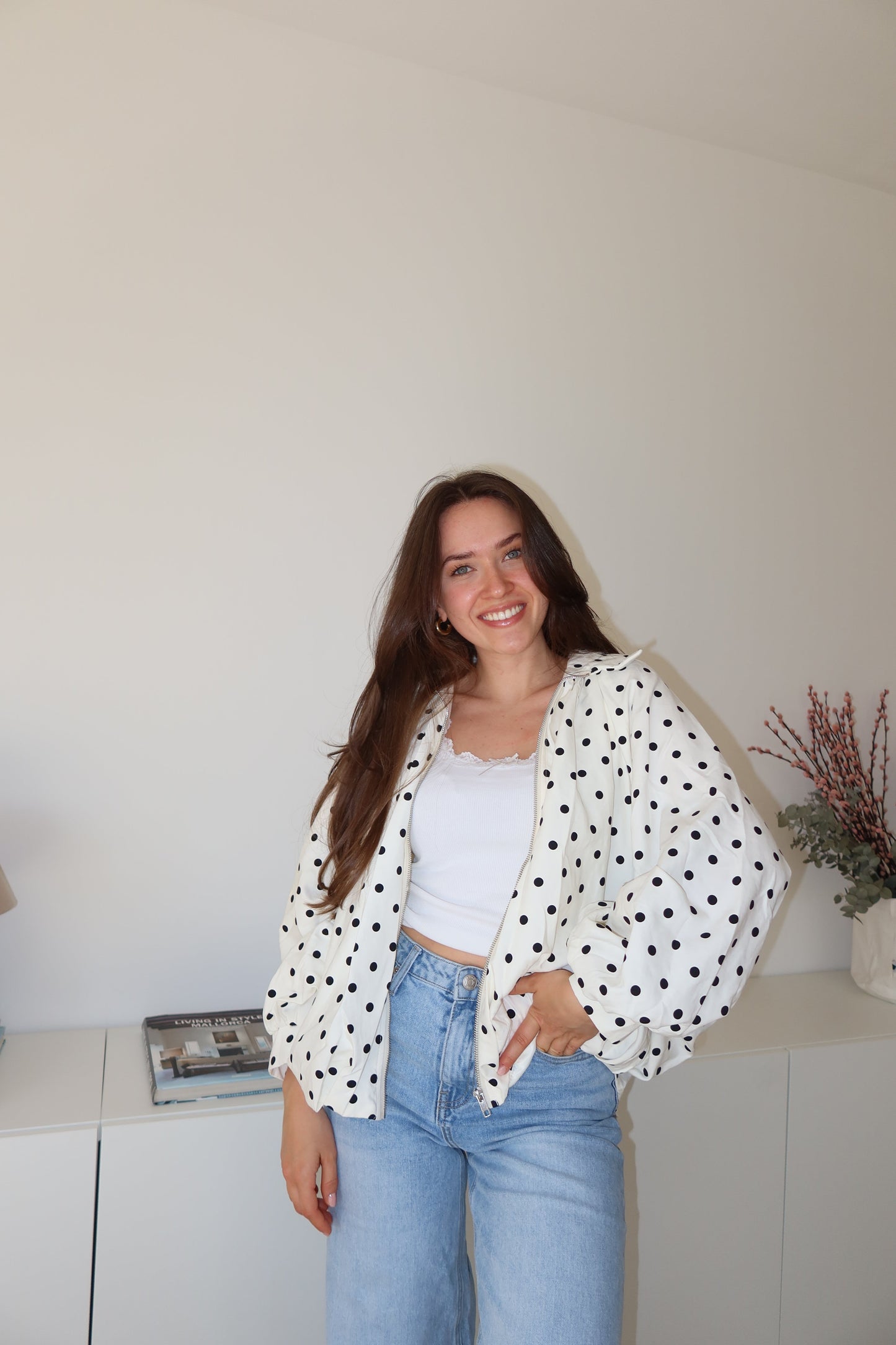 Chaqueta de lunares