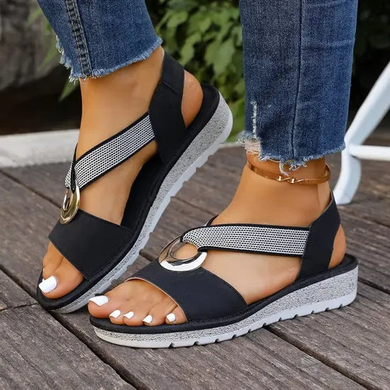 Sandalias de mujer: cómodas con un diseño elegante.