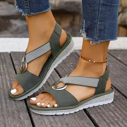Sandalias de mujer: cómodas con un diseño elegante.