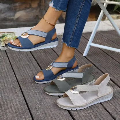 Sandalias de mujer: cómodas con un diseño elegante.