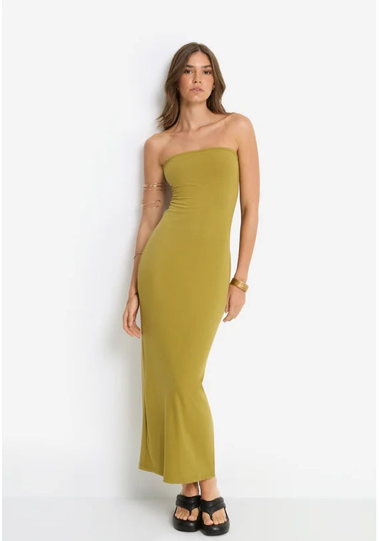 vestido palabra de honor